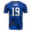 Original Fußballtrikot USA DUNN 19 Auswärtstrikot WM 2022 Für Herren